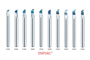 DSPIAE Tungsten Steel Hook Broach Chisel HC - A-Z Toy Hobby