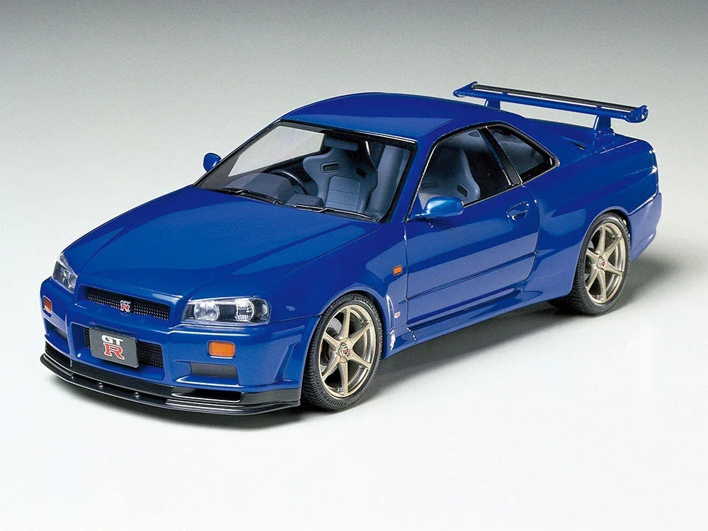 Tamiya 24210 Nissan Skyline GT-R V-Spec (R34) 1/24 Model Kit - A-Z Toy Hobby