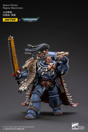 Joy Toy Warhammer Space Wolves Ragnar Blackmane 1/18 Action Figure - A-Z Toy Hobby