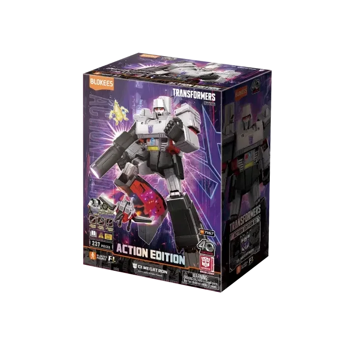 Transformers 02 Megatron Action Edition Model Kit - Blokees