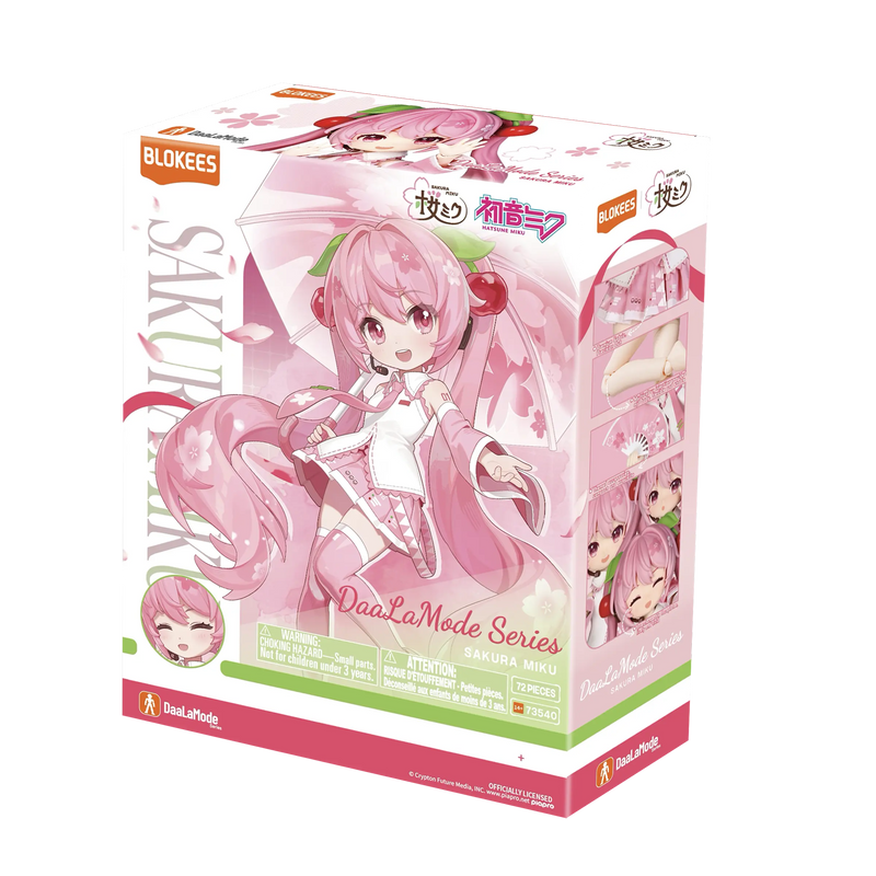 Blokees Sakura Miku DaaLaMode Series Model Kit