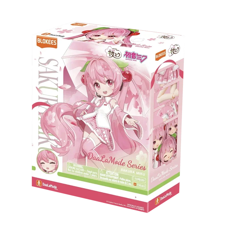 Blokees Sakura Miku DaaLaMode Series Model Kit