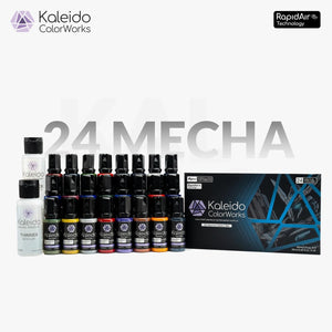 Kaleido 24 Mecha Colors Paint Set - A-Z Toy Hobby