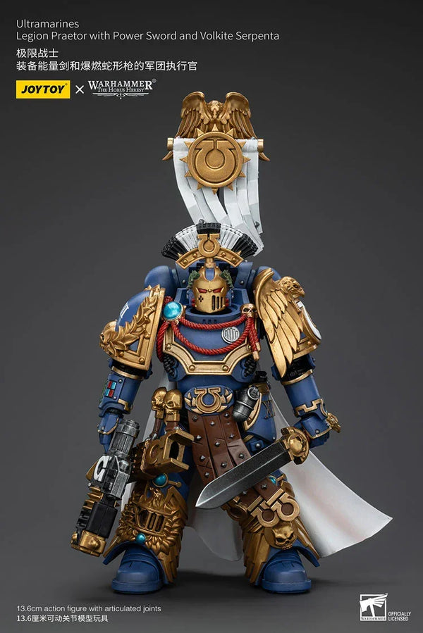 JOYTOY Warhammer 40k The Horus Heresy Figli di Horus Legione Pretore con Pugno Potere in Scala 1:18 Action Figure da Collezione JOYTOY Warhammer 40k The Horus Heresy Figli di Horus Legione Pretore con Pugno Potere in Scala 1:18 Action Figure da Collezione