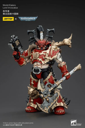 Joy Toy Warhammer World Eaters Lord Invocatus 1/18 Action Figure - A-Z Toy Hobby