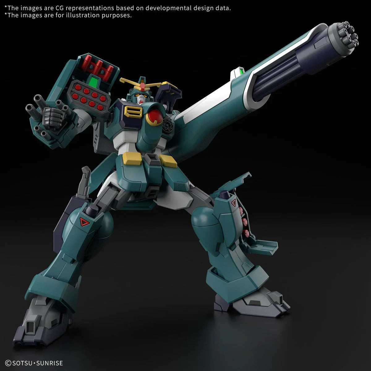 HGAW 270 Gundam Leopard 1/144 Model Kit - Bandai