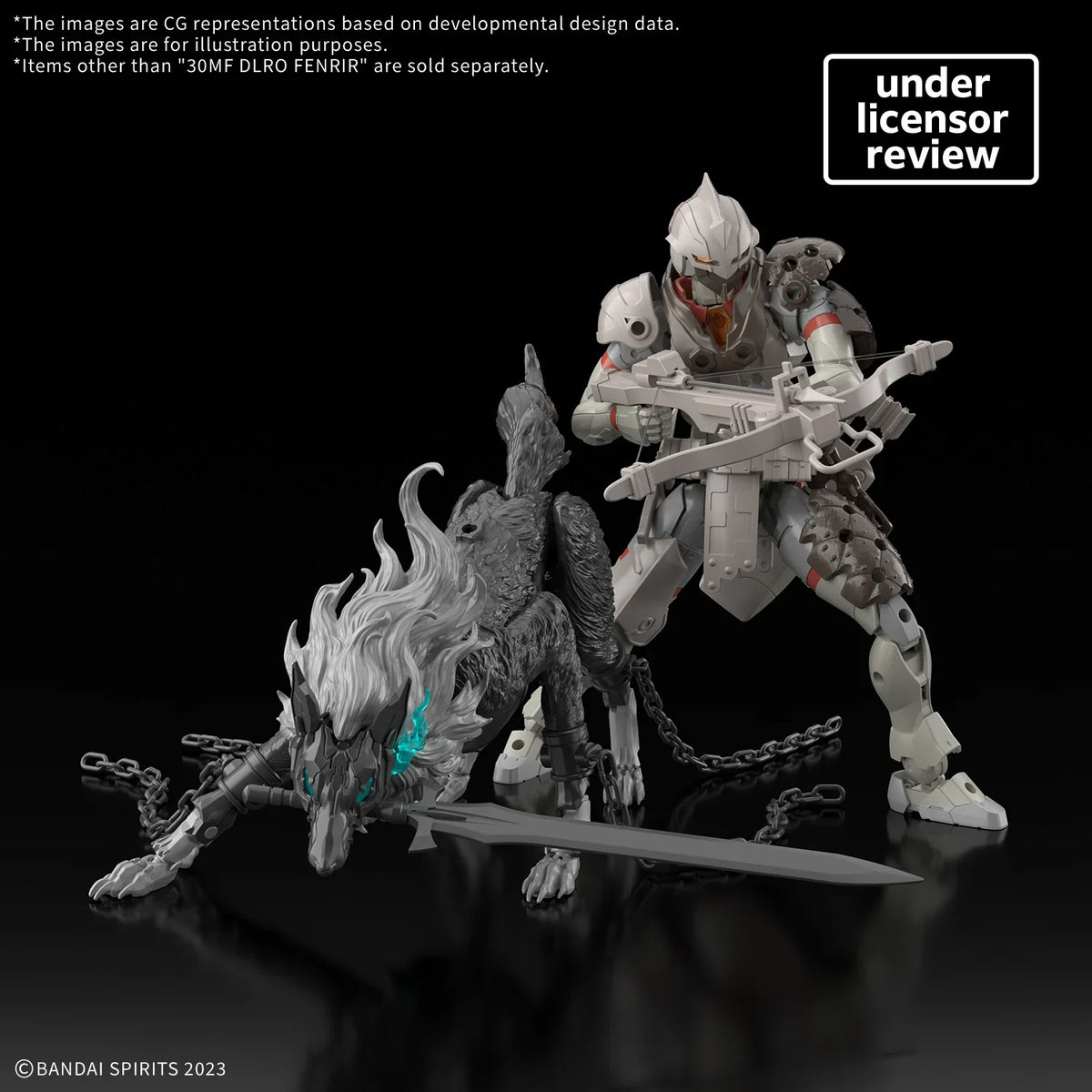 Bandai 30MF DLRO Fenrir 1/144 Model Kit