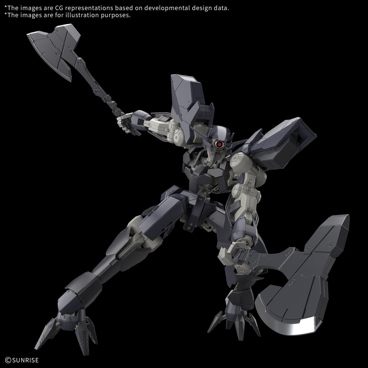 Full Mechanics IBO Graze Ein 1/100 Model Kit - Bandai