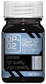 Gaia Notes DP-02 Clear Coat for Metallic Lacquer Paint 50ml - A-Z Toy Hobby