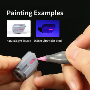 DSPIAE Soft Tip Marker Fluorescent Pink MKF-07 - A-Z Toy Hobby