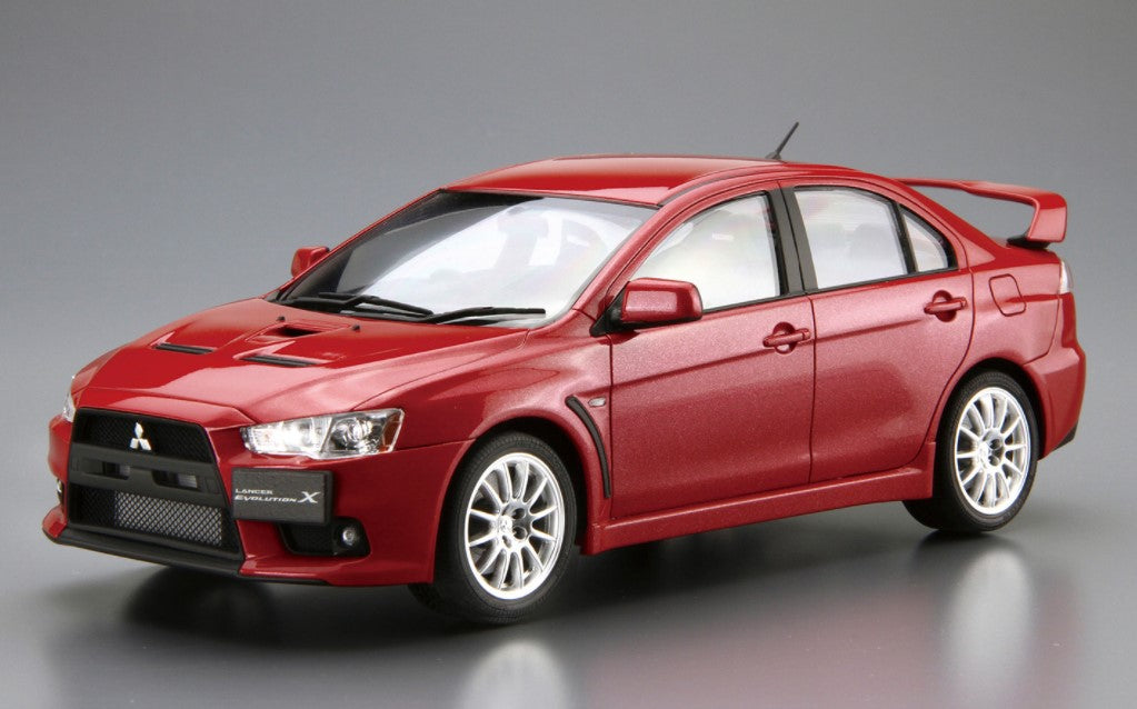 Aoshima 02 2015 Mitsubishi CZ4A Lancer Evolution X Final Edition 1/24 Model Kit