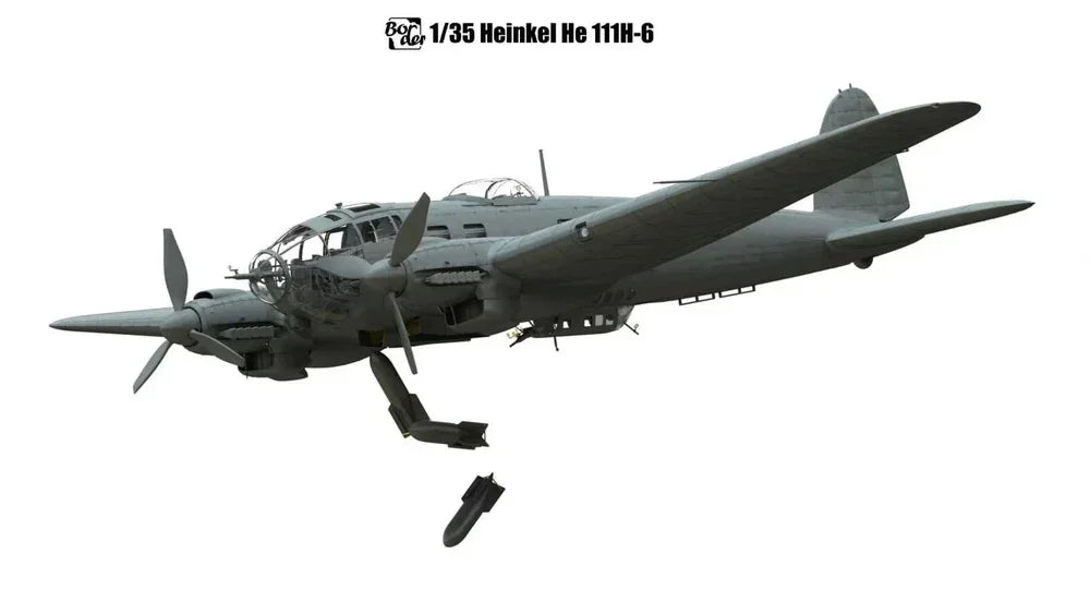 Border Model BF018 He 111H-6 WW2 German Bomber 1/35 Model Kit
