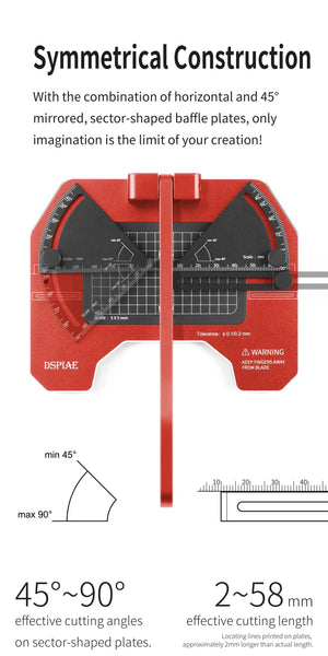 DSPIAE Angle Plate Cutting Station AT-CJ - A-Z Toy Hobby