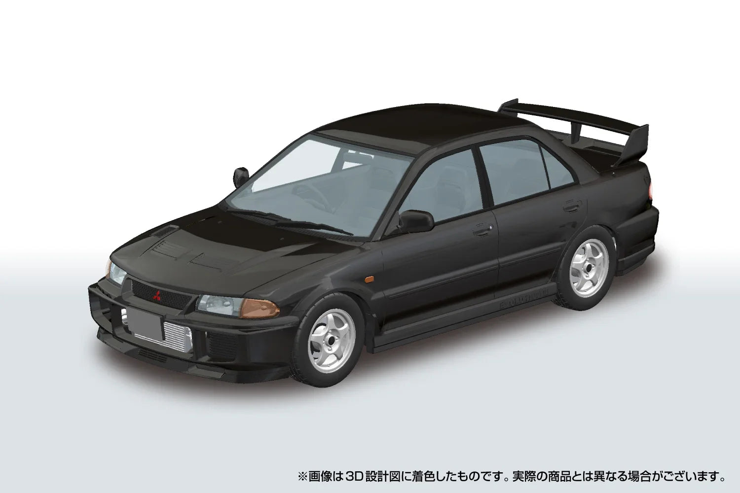 Aoshima Initial D 20 Sudo Kyoichi CE9A Lancer Evolution III Snap Car 1/24 Model Kit