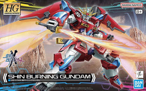 Bandai 04 Shin Burning Gundam HGGBM 1/144 Model Kit - A-Z Toy Hobby