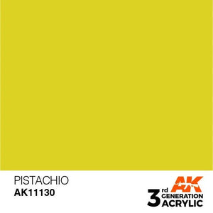 AK Interactive AK11130 3G Pistachio Acrylic Paint 17ml - A-Z Toy Hobby