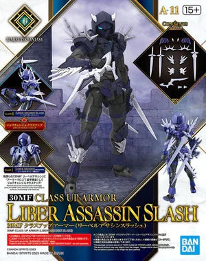 Bandai 30MF A-11 Class Up Armor - Liber Assassin Slash 1/144 - A-Z Toy Hobby