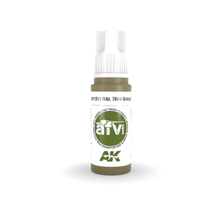 AK Interactive AK11313 3G AFV RAL 7008 Graugrun Paint 17ml - A-Z Toy Hobby