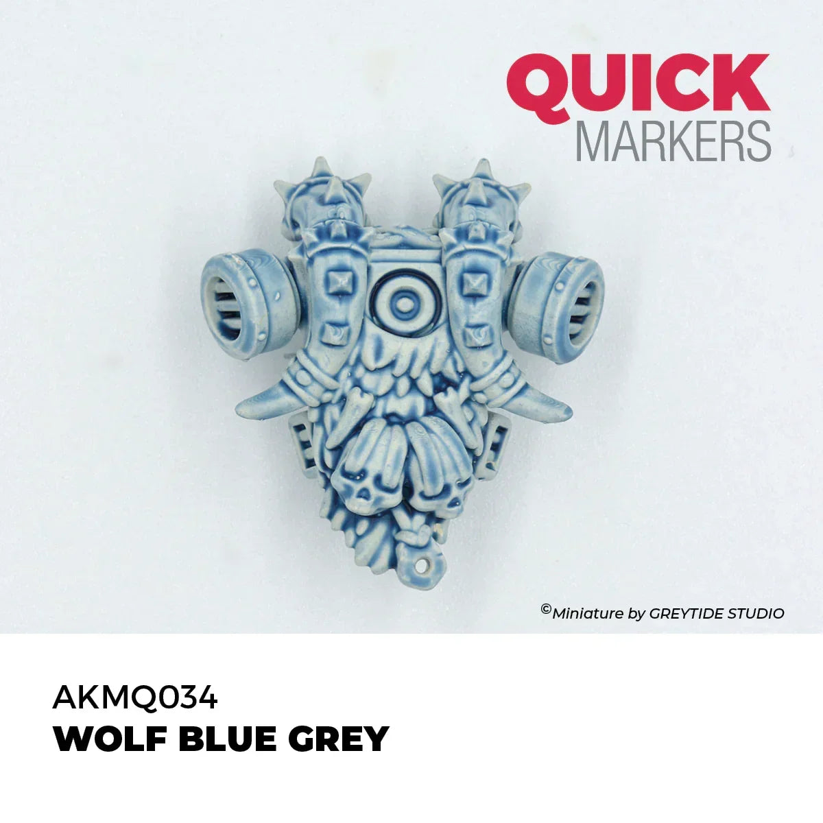 AK Interactive AKMQ034 Quick Markers Wolf Blue Gray