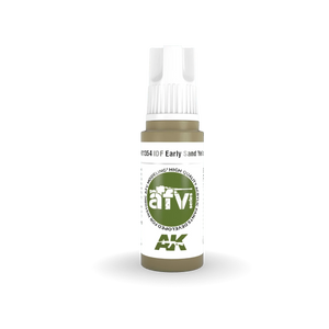 AK Interactive AK11354 3G AFV IDF Early Sand Yellow Paint 17ml - A-Z Toy Hobby