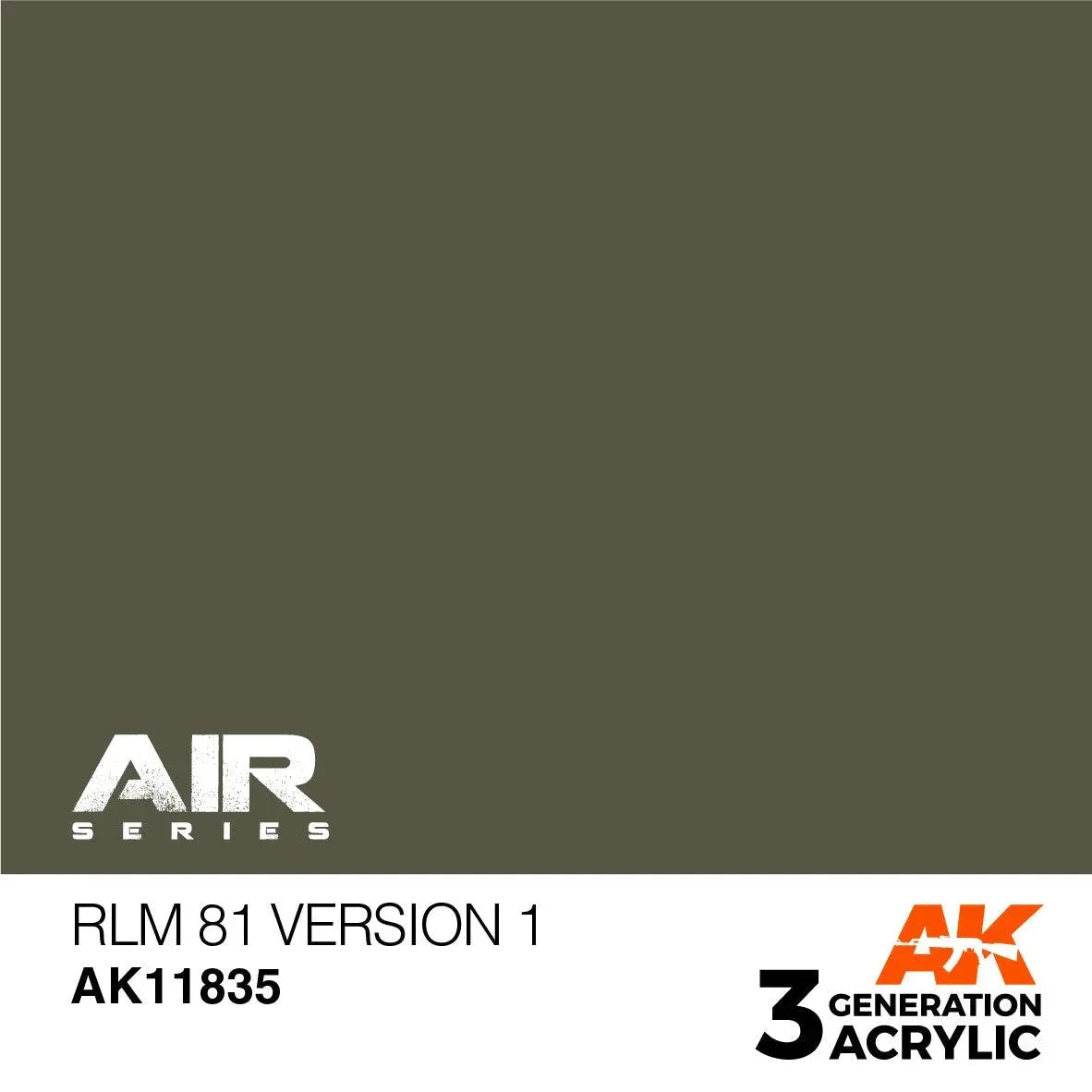 AK Interactive AK11835 3G Air RLM 81 Version 1 Paint 17ml - A-Z Toy Hobby