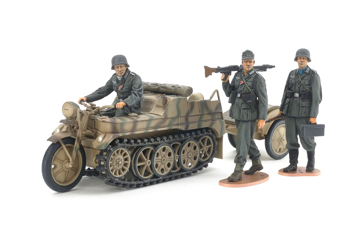 Tamiya 35377 German Sd.Kfz.2 Kettenkraftrad Mid Production 1/35 Model Kit