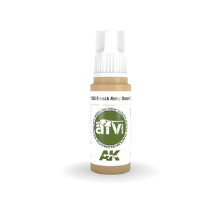 AK Interactive AK11363 3G AFV French Army Desert Sand Paint 17ml - A-Z Toy Hobby