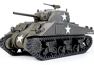 Tamiya 32505 US Medium Tank M4 Sherman Early Production 1/48 Model Kit - A-Z Toy Hobby