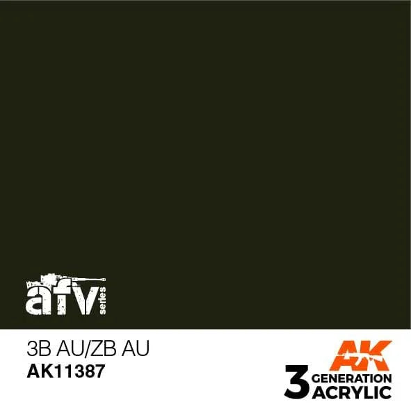 AK Interactive AK11387 3G AFV 3B AU/ZB AU Paint 17ml - A-Z Toy Hobby