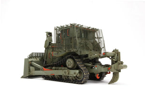 Meng SS-010 D9R Armored Bulldozer with Slat Armor 1/35 Model Kit - A-Z Toy Hobby