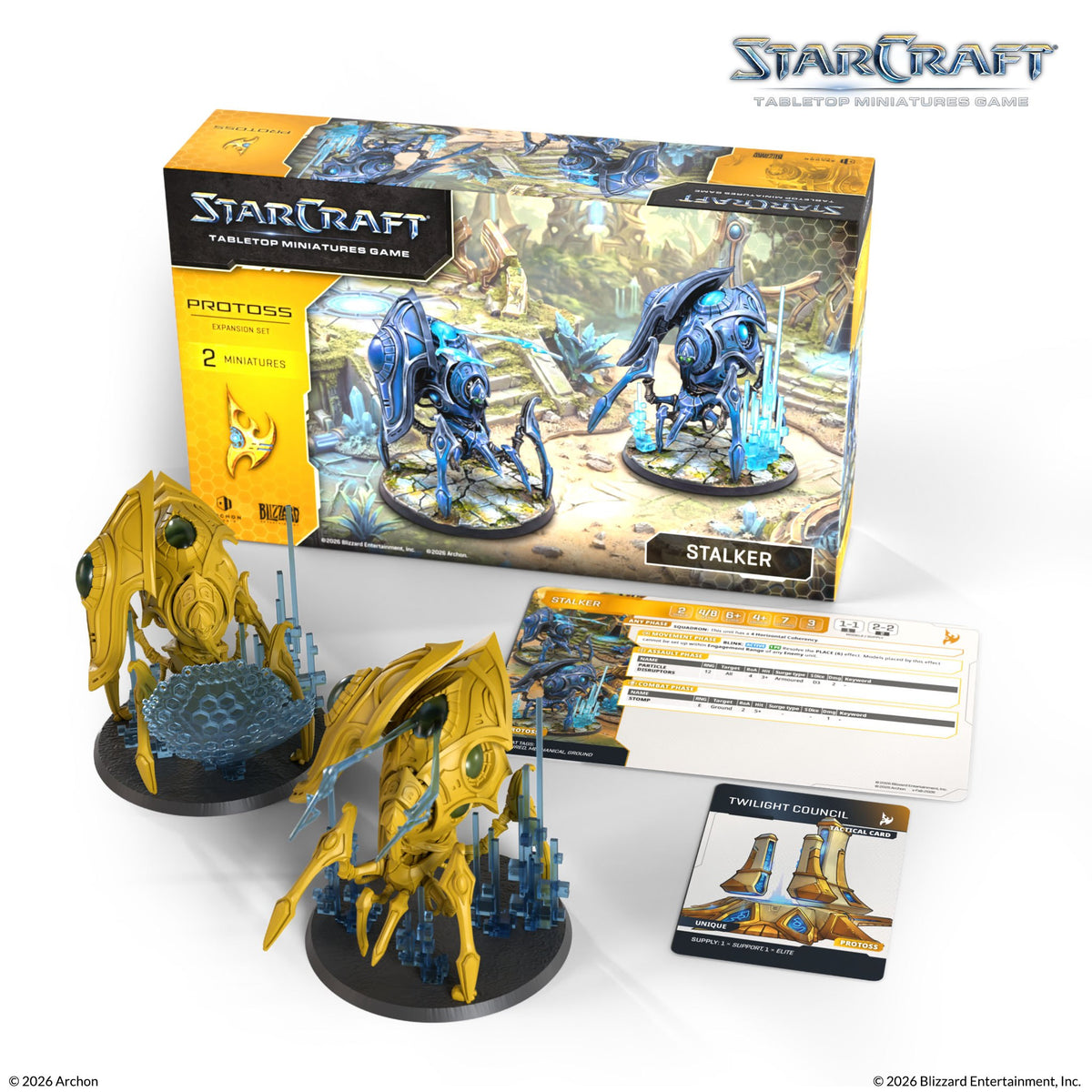 Protoss: Stalker Expansion Set "StarCraft Miniatures Game" - Archon Studio