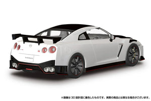 Aoshima Snap Kit 02-BW R35 Nissan GT-R Nismo 2022 Brilliant White Pearl 1/24 Model Kit - A-Z Toy Hobby
