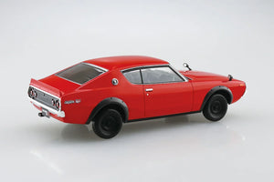 Aoshima Snap Kit 18-C Nissan C110 Skyline GT-R (Red) 1/32 Model Kit - A-Z Toy Hobby