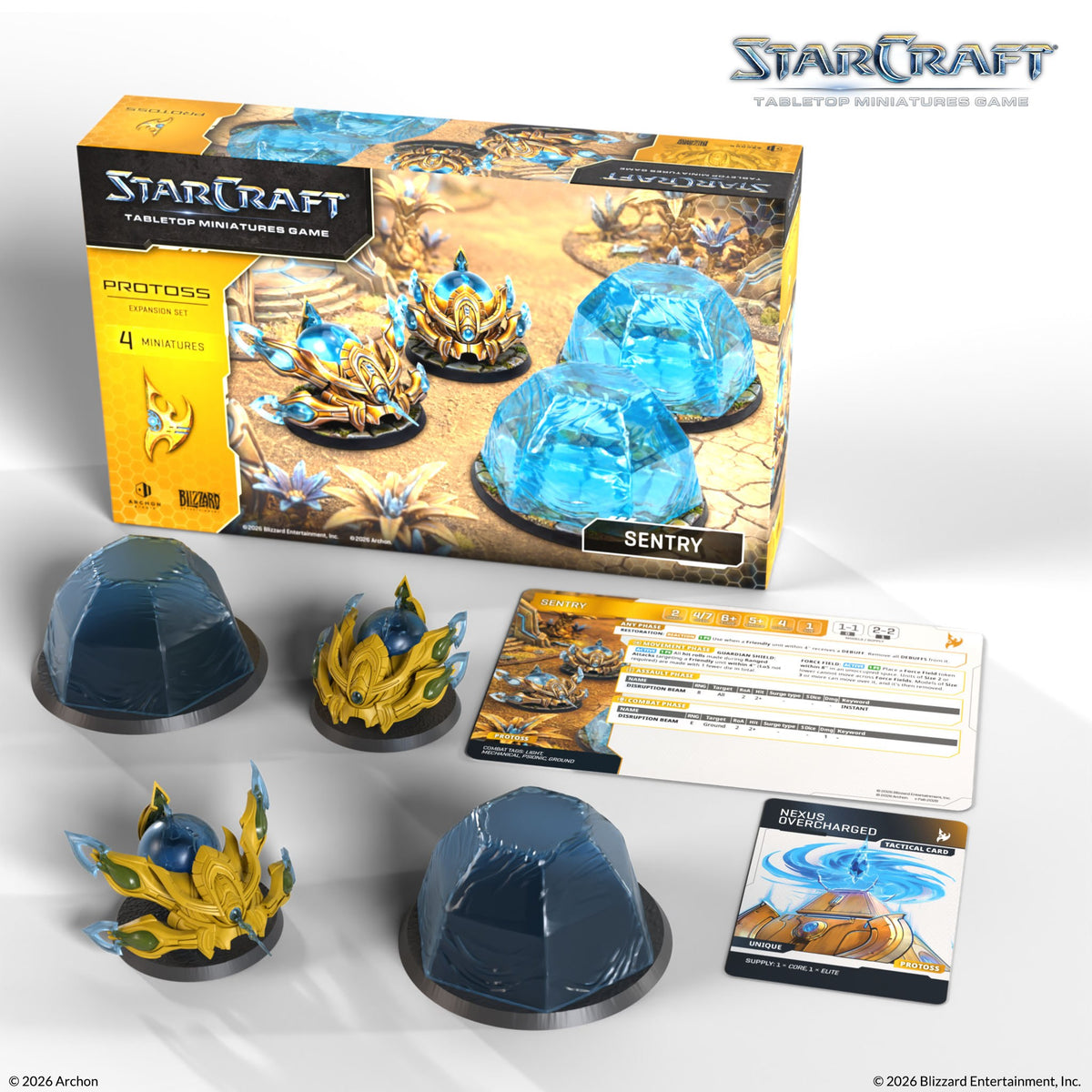Protoss: Sentry Expansion Set "StarCraft Miniatures Game" - Archon Studio