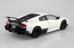 Aoshima 05901 2009 Lamborghini Murcielago LP670-4 SV 1/24 Model Kit - A-Z Toy Hobby
