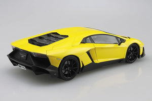 Aoshima 05982 2013 Lamborghini Aventador 50Th Anniversario 1/24 Model Kit - A-Z Toy Hobby