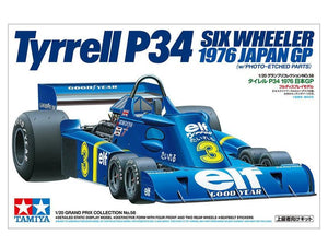 Tamiya 20058 Tyrrell P34 Six Wheeler 1/20 Model Kit TAM20058 - A-Z Toy Hobby