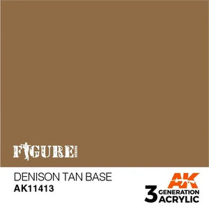 AK Interactive AK11413 3G Figure Denison Tan Base Paint 17ml - A-Z Toy Hobby