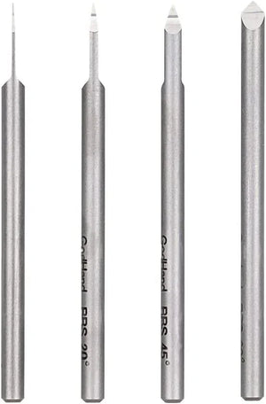 GodHand Bit Blade V-shaped Edge Set (4 pcs) GH-BBS-05-90 - A-Z Toy Hobby