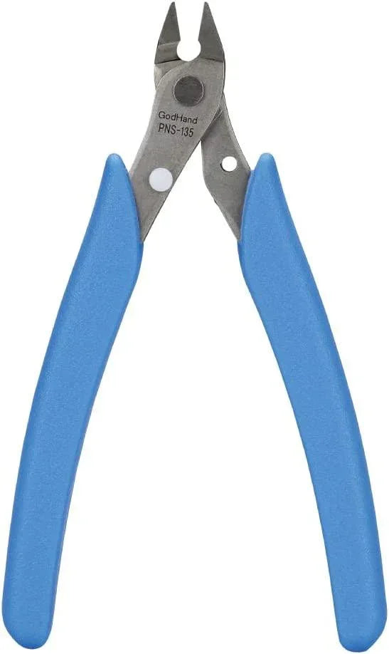 Godhand Single-Edged Stainless Steel Nipper For Plastic Model GH-PNS-135 - A-Z Toy Hobby