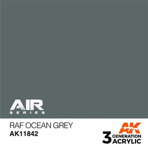 AK Interactive AK11842 3G Air RAF Ocean Grey Paint 17ml - A-Z Toy Hobby
