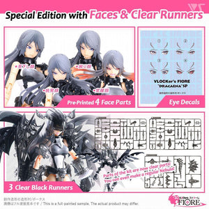 Volks VLOCKer's FIORE Dracaena & Nebula Limited Edition Ver. Model Kit - A-Z Toy Hobby