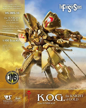 Volks IMS 13 The Knight of Gold Type D Mirage 1/100 Model Kit - A-Z Toy Hobby