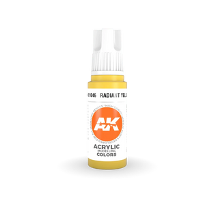 AK Interactive AK11046 3G Radiant Yellow Acrylic Paint 17ml - A-Z Toy Hobby