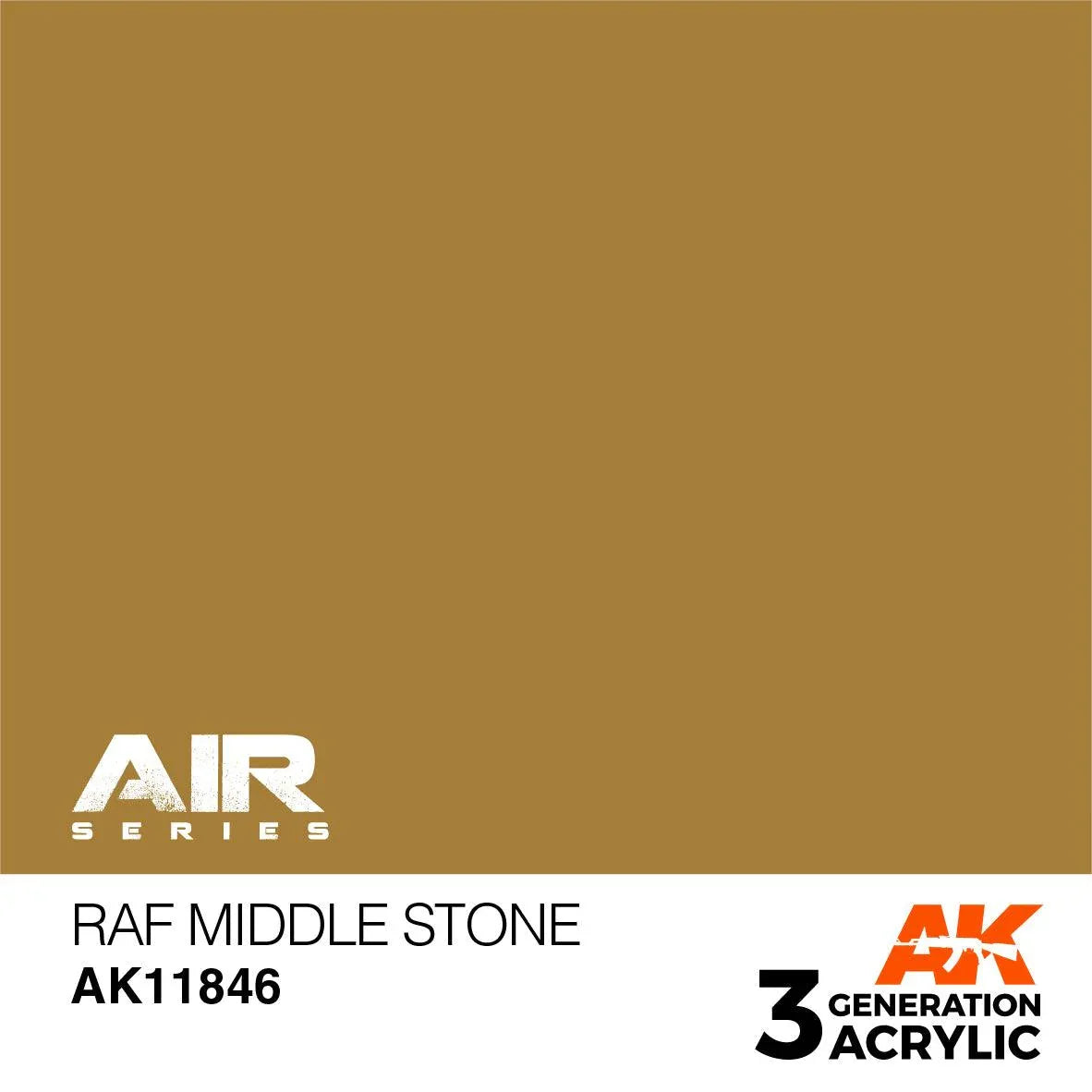 AK Interactive AK11846 3G Air RAF Middle Stone Paint 17ml - A-Z Toy Hobby
