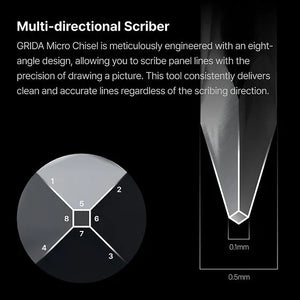 Gunprimer Micro Chisel for Grida (2pcs) - A-Z Toy Hobby