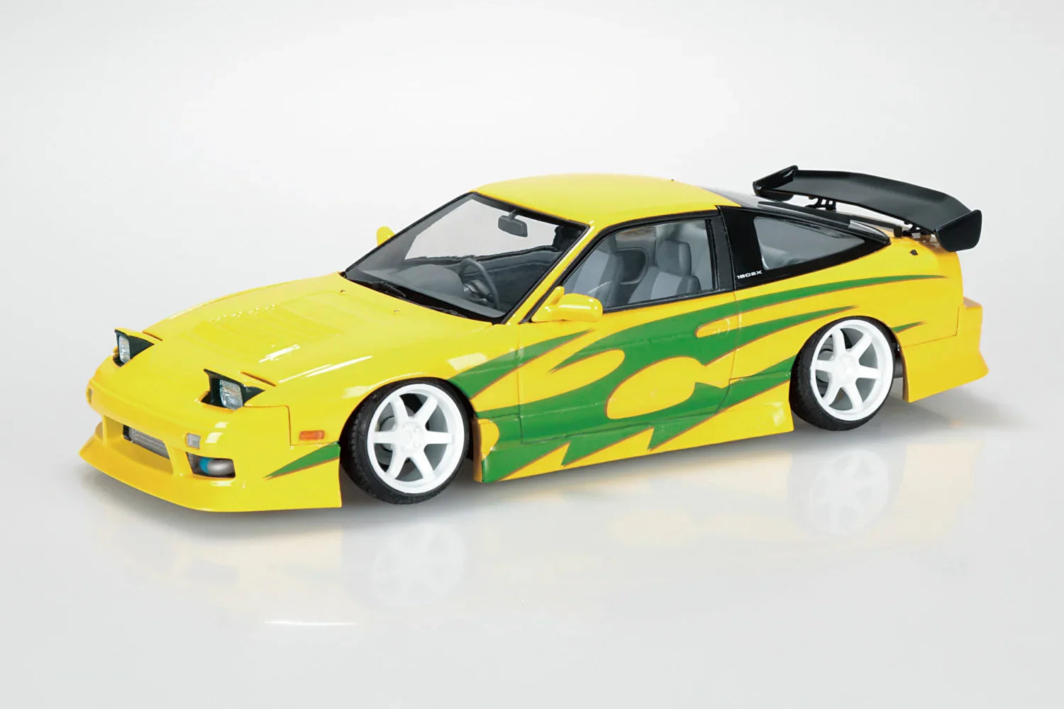 Aoshima 97 Uras RPS13 180SX 1996 Ver.1 Nissan 1/24 Model Kit - A-Z Toy Hobby