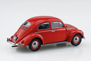 Aoshima Snap Kit 20-RR Volkswagen Beetle (Ruby Red) 1/32 Model Kit - A-Z Toy Hobby