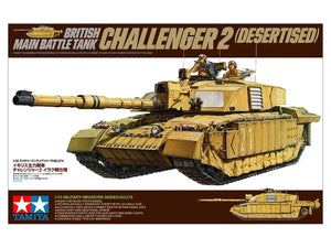 Tamiya 35274 British MBT Challenger 2 (Desertised) 1/35 Model Kit - A-Z Toy Hobby
