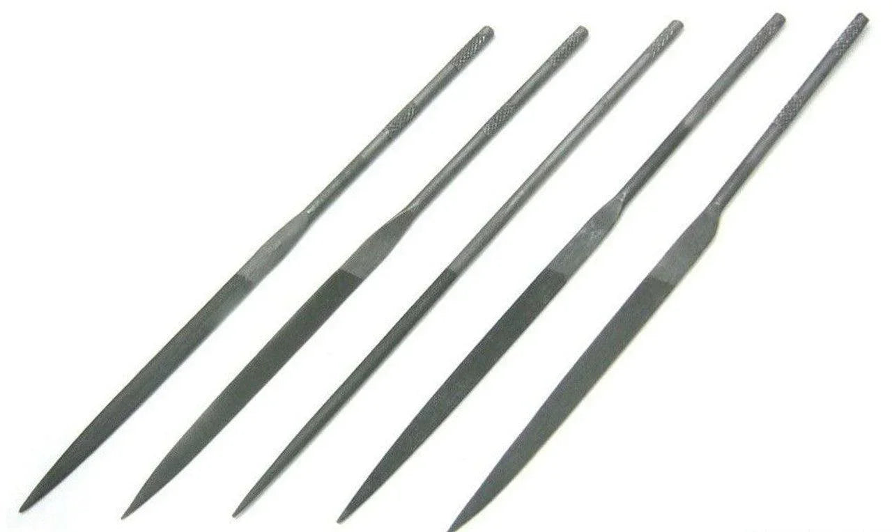 Hasegawa TT16 File Set Professional Type (5pcs) - A-Z Toy Hobby